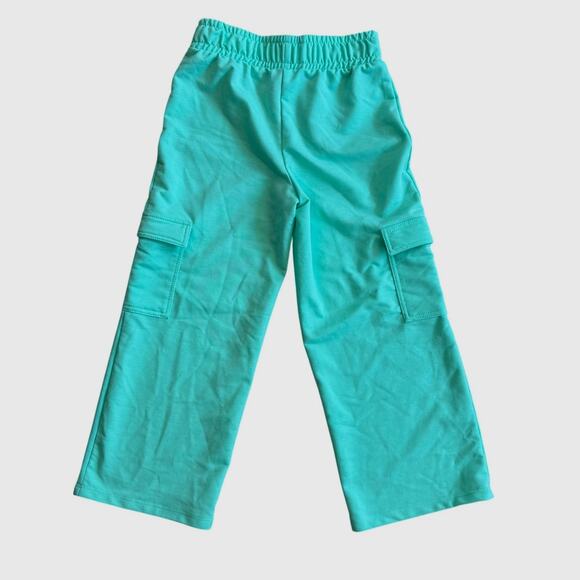 BearPaw Girls Size 5/6 Green Cargo Pants - Picture 2 of 3